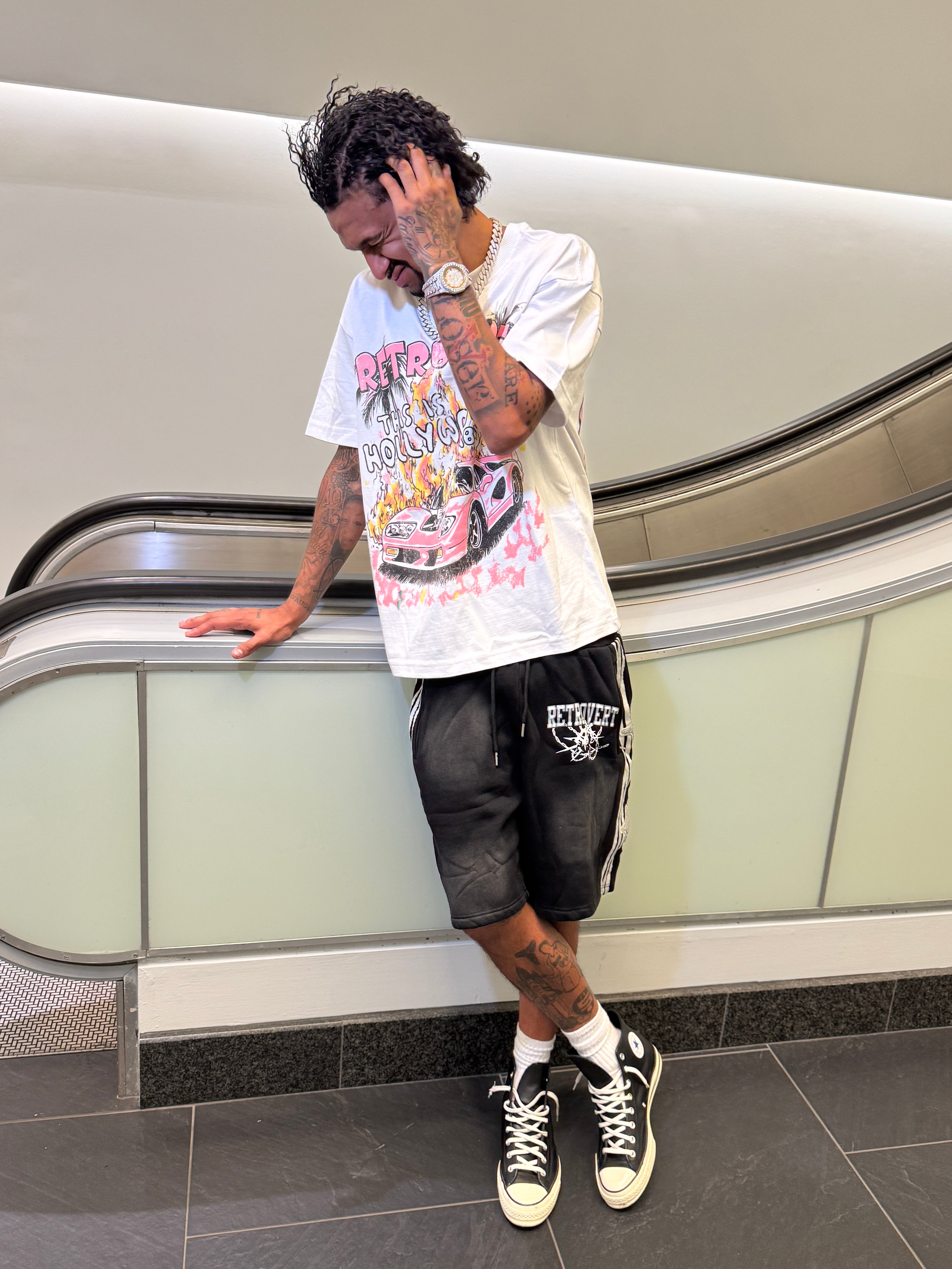 HOLLYWOOD T-SHIRT PINK