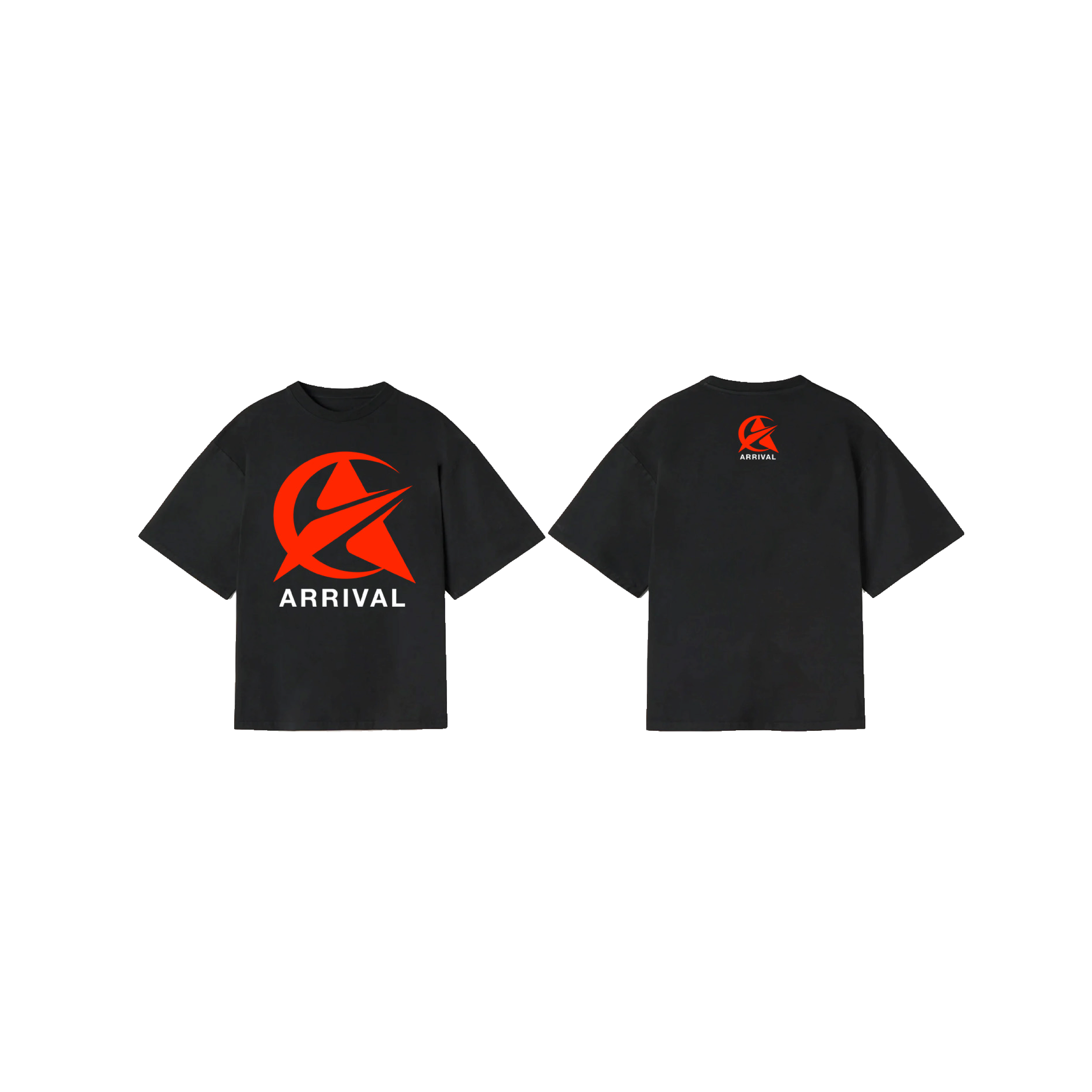 24' LOGO TEE (BLACK/RED)