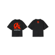 24' LOGO TEE (BLACK/RED)