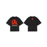 24' LOGO TEE (BLACK/RED)