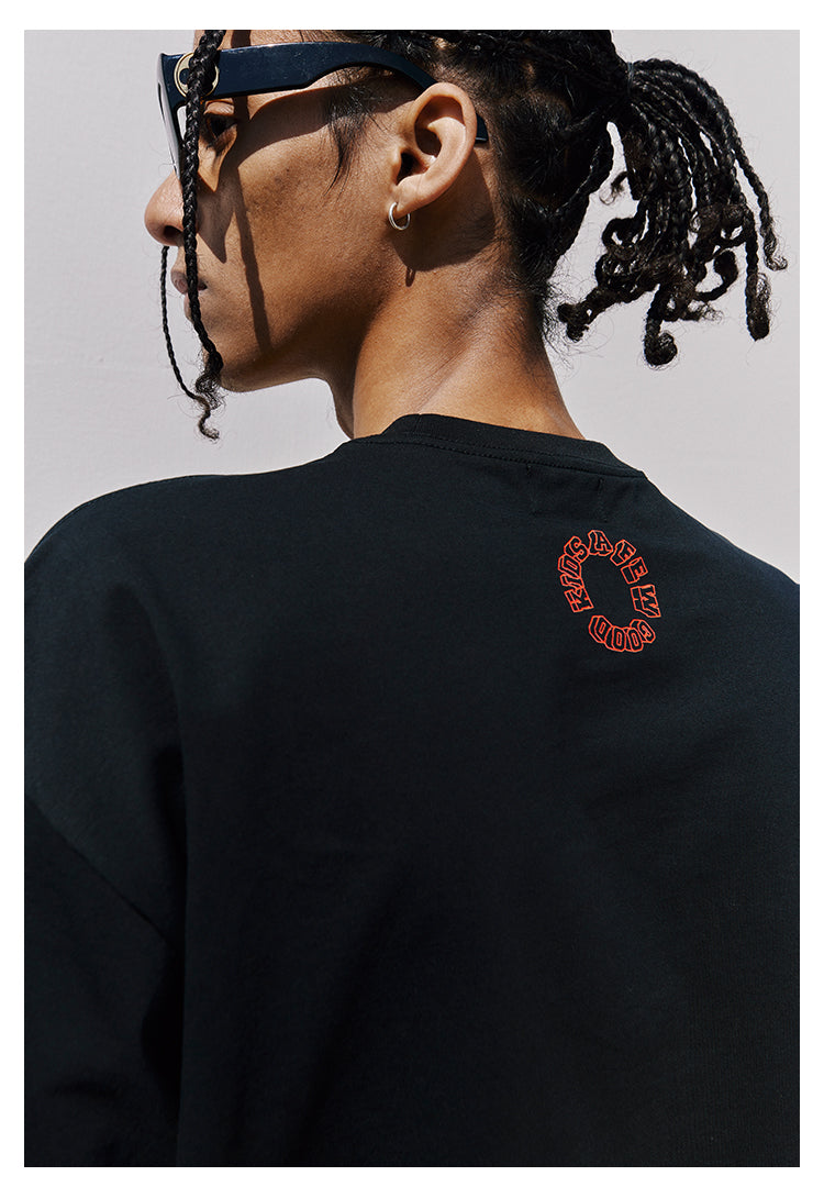 DONCARE(AFGK) "Balloon logo short sleeve tee"