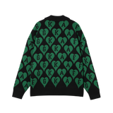 DONCARE(AFGK) "All-Over Print Logo Sweater"