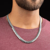 Italian Silver Cuban Link Chain