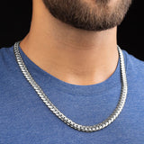 Italian Silver Cuban Link Chain