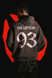DONCARE(AFGK) "The lottery 93 boxy hoodie"