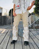Cooper Cargo Pant (Brown/Cream)