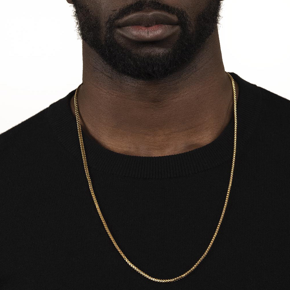 Gold Franco Chain 2.5mm