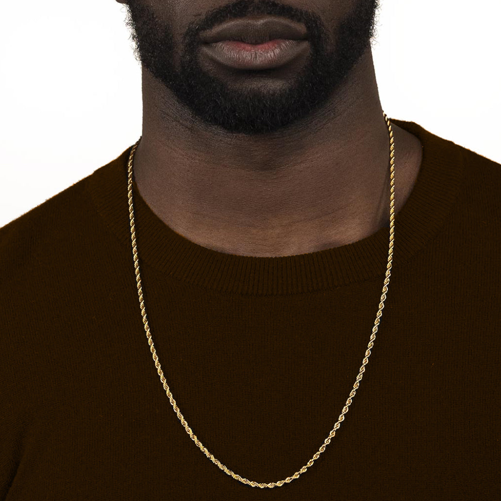 Gold Rope Chain 2.5mm