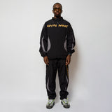 Nova Track Bottoms - Black / Grey