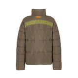 DONCARE(AFGK) "Embroidered logo down jacket"