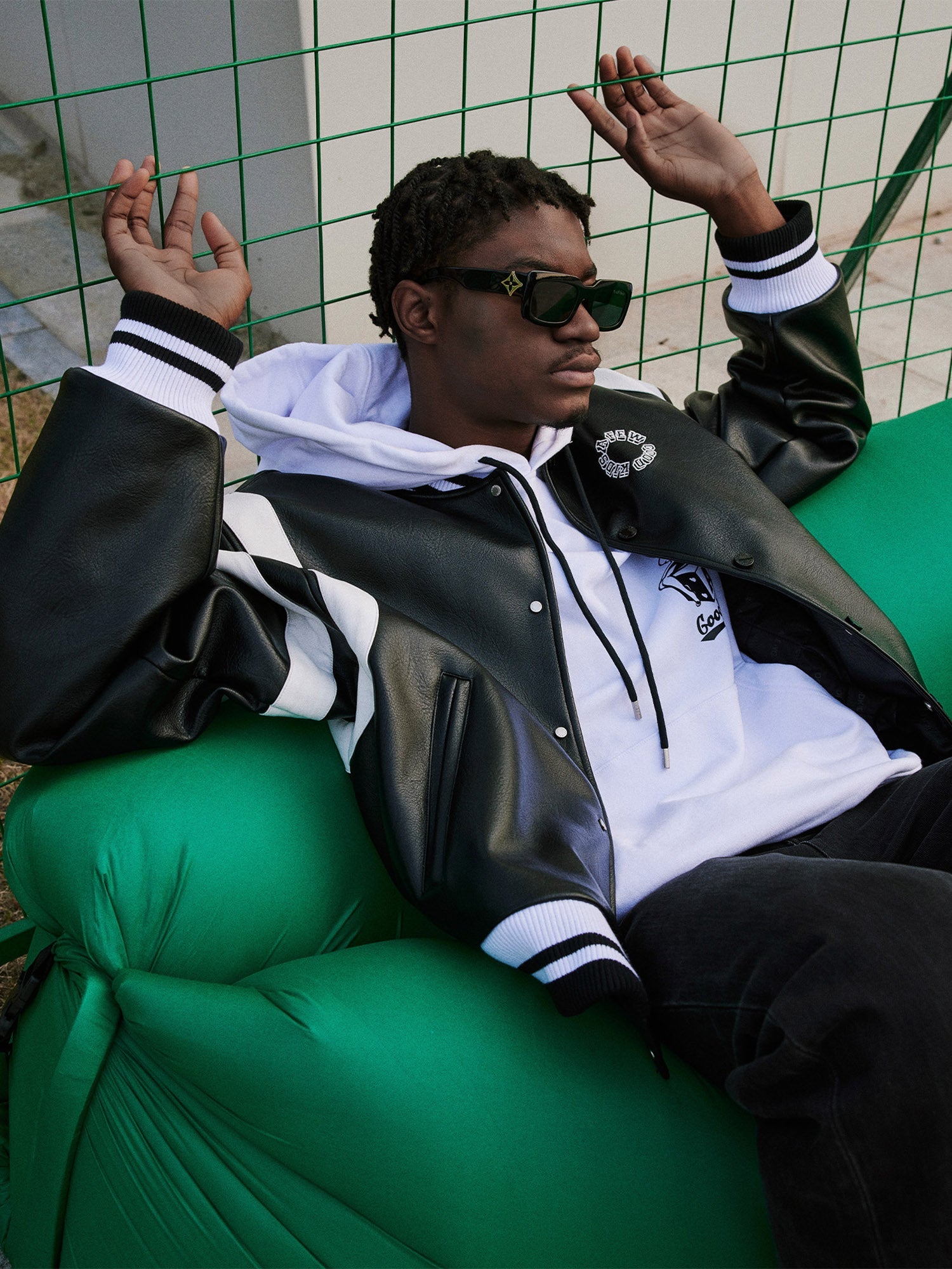 DONCARE(AFGK) "Basic All Leather Jacket"