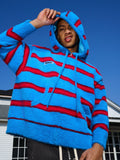 DONCARE(AFGK) "Stripe hooded jumper"