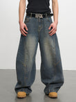 DONCARE(AFGK) "Washed baggy jeans"