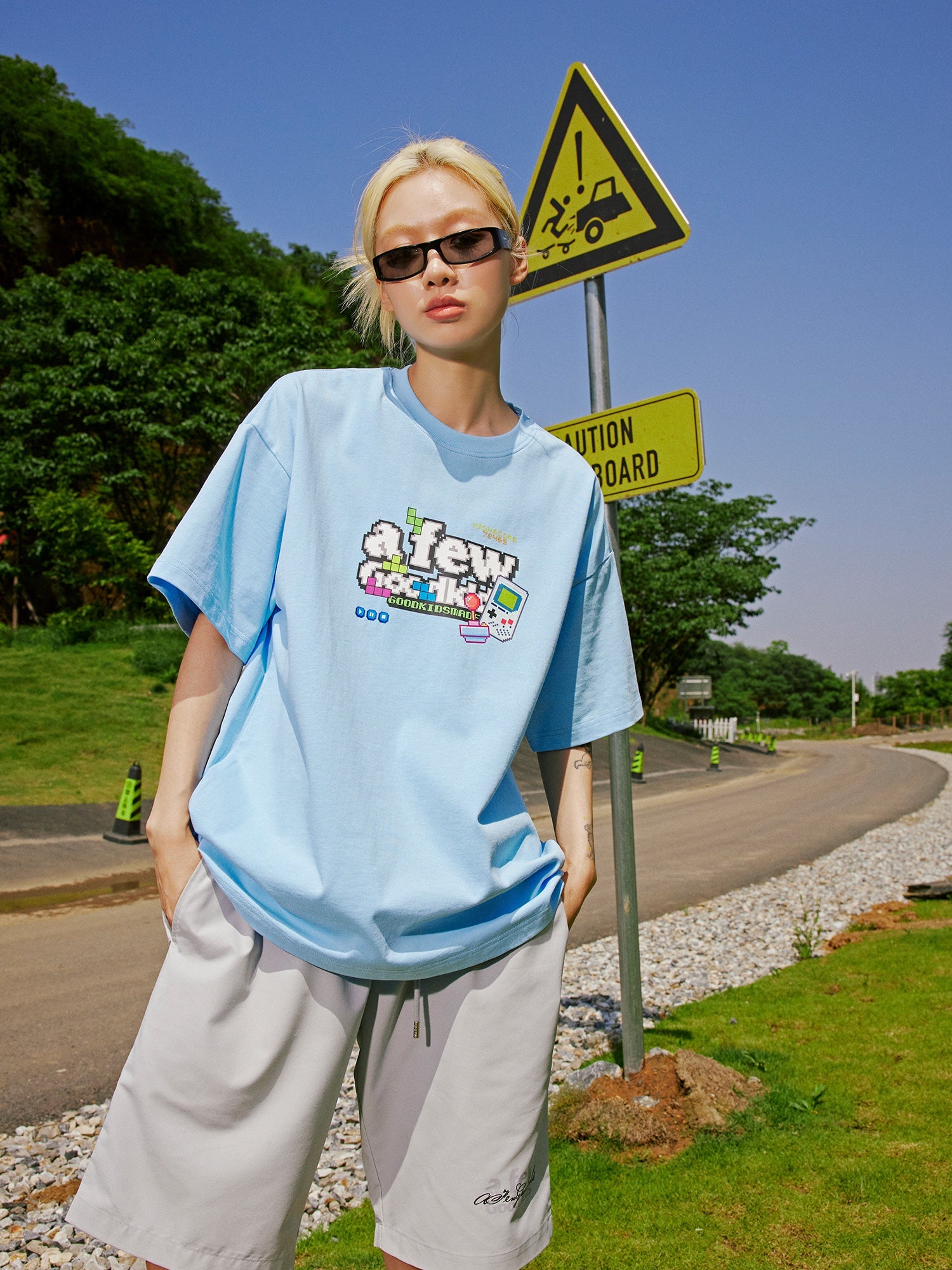 DONCARE(AFGK) "Retro game Tee"