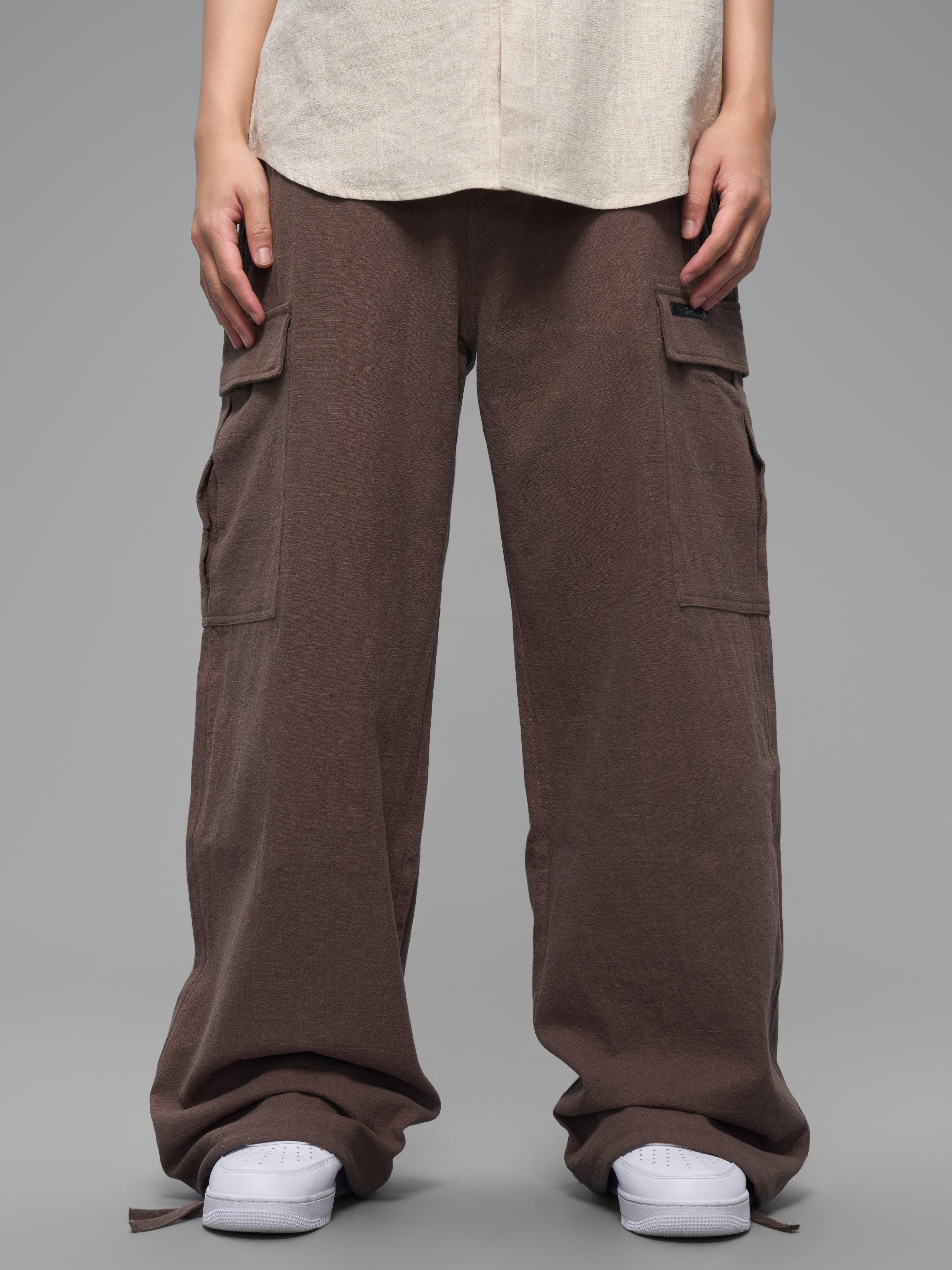 DONCARE(AFGK) "Linen trousers"