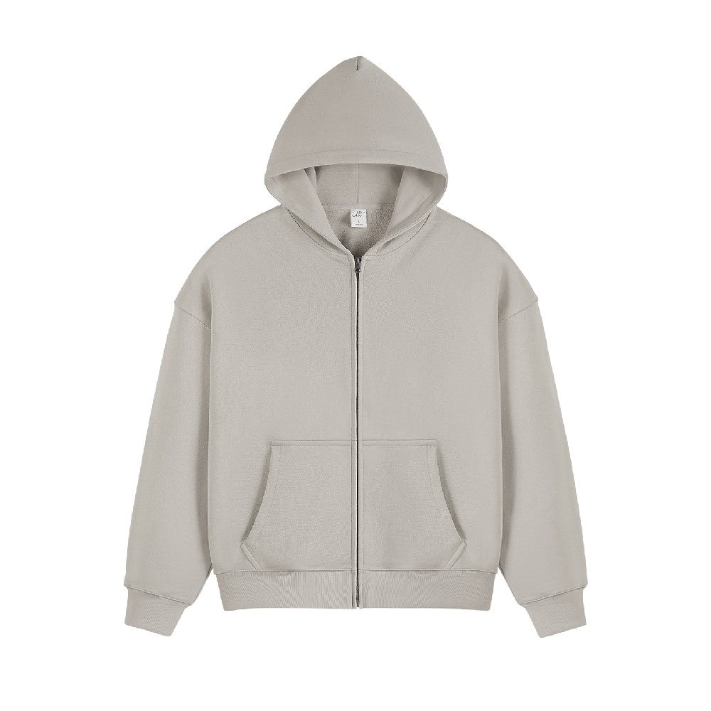 Heavy Zip-Up Hoodie