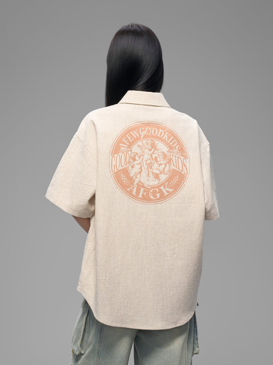 DONCARE(AFGK) "Linen shirt"