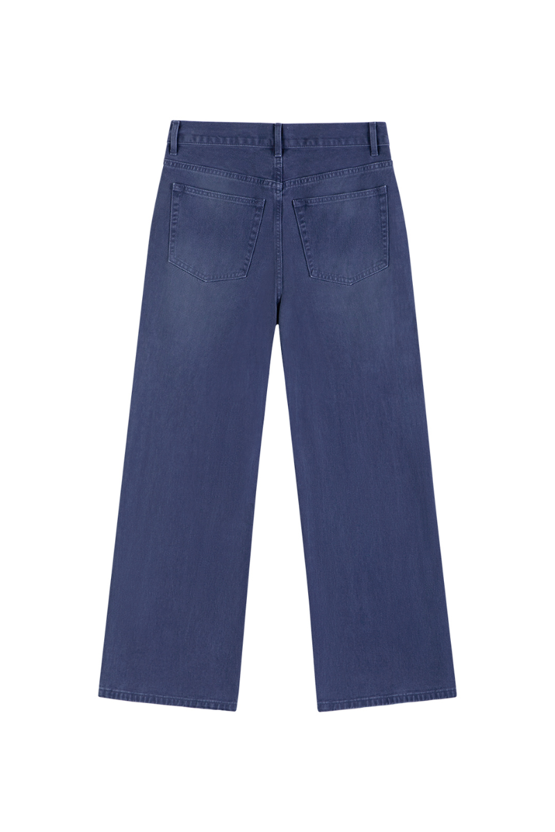 Dyed Flare Washed Jeans