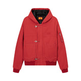 DONCARE(AFGK) "Canvas clasp hooded jacket"