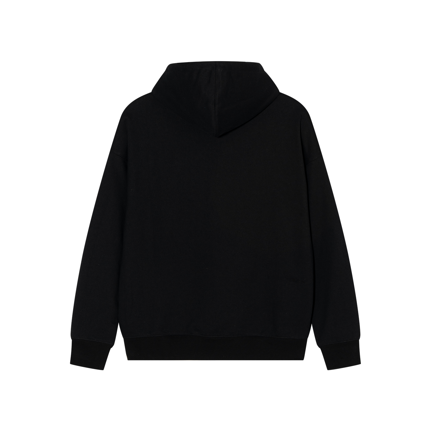 Crystal studs zip hoodie