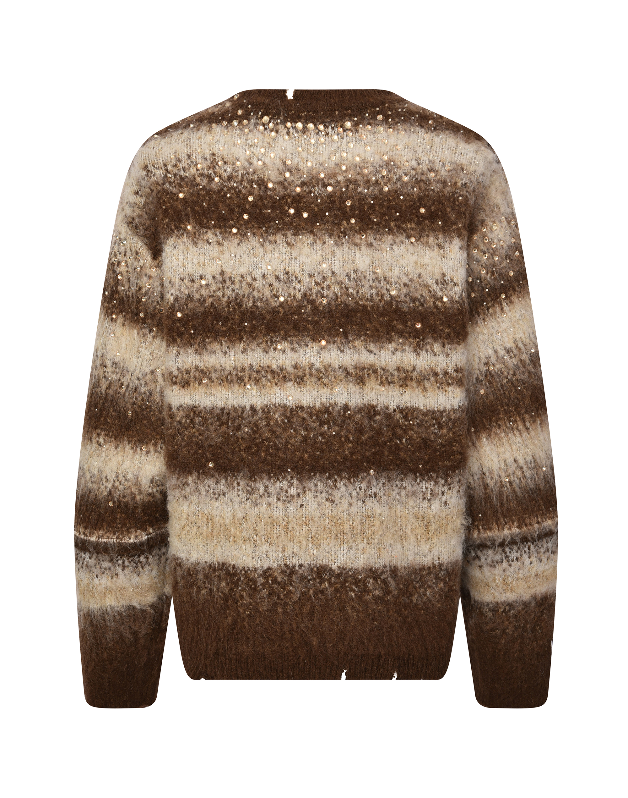 Rhinestone Encrusted Mohair Blend Sweater