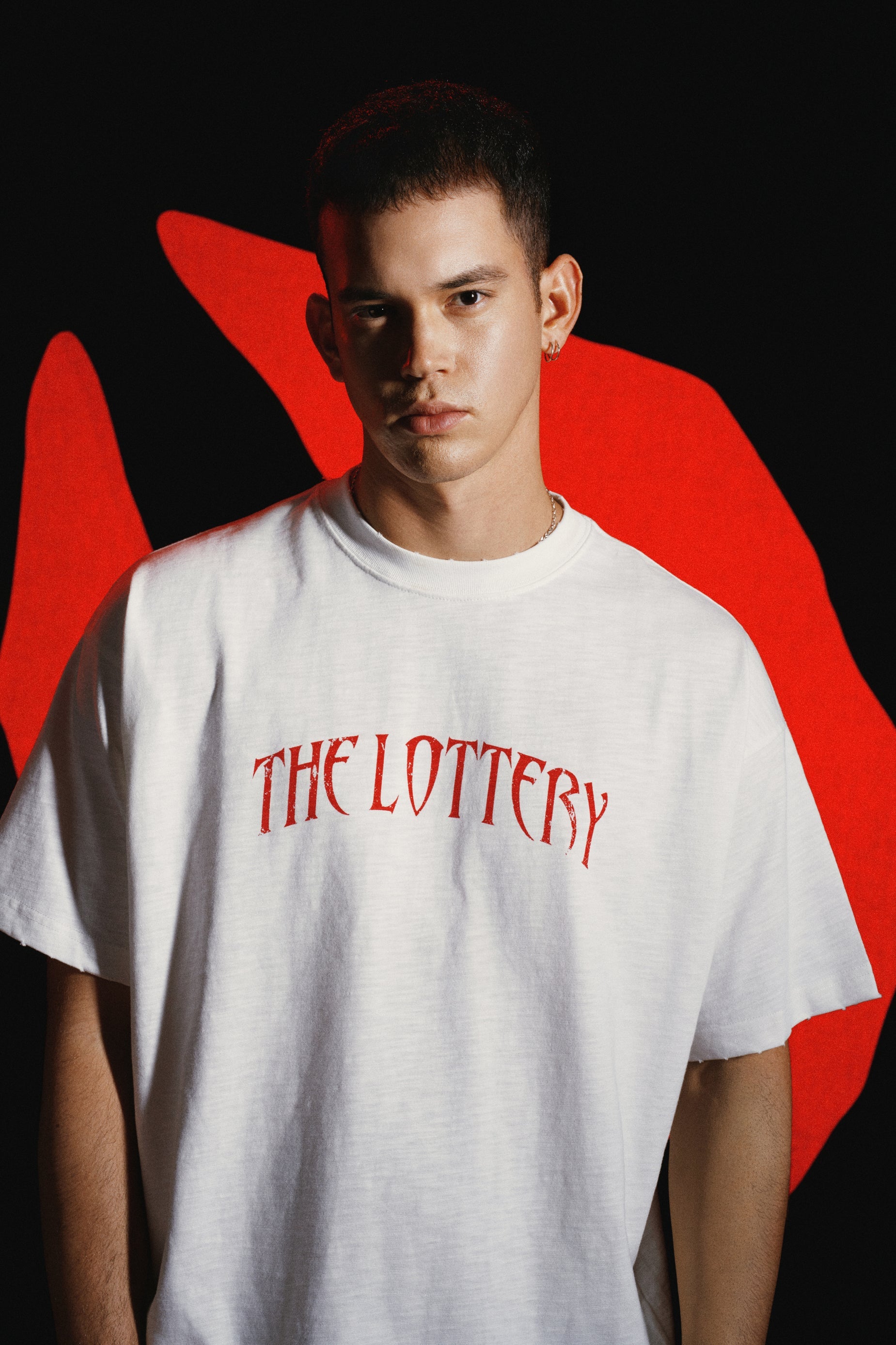 DONCARE(AFGK) "Handprint logo tee"