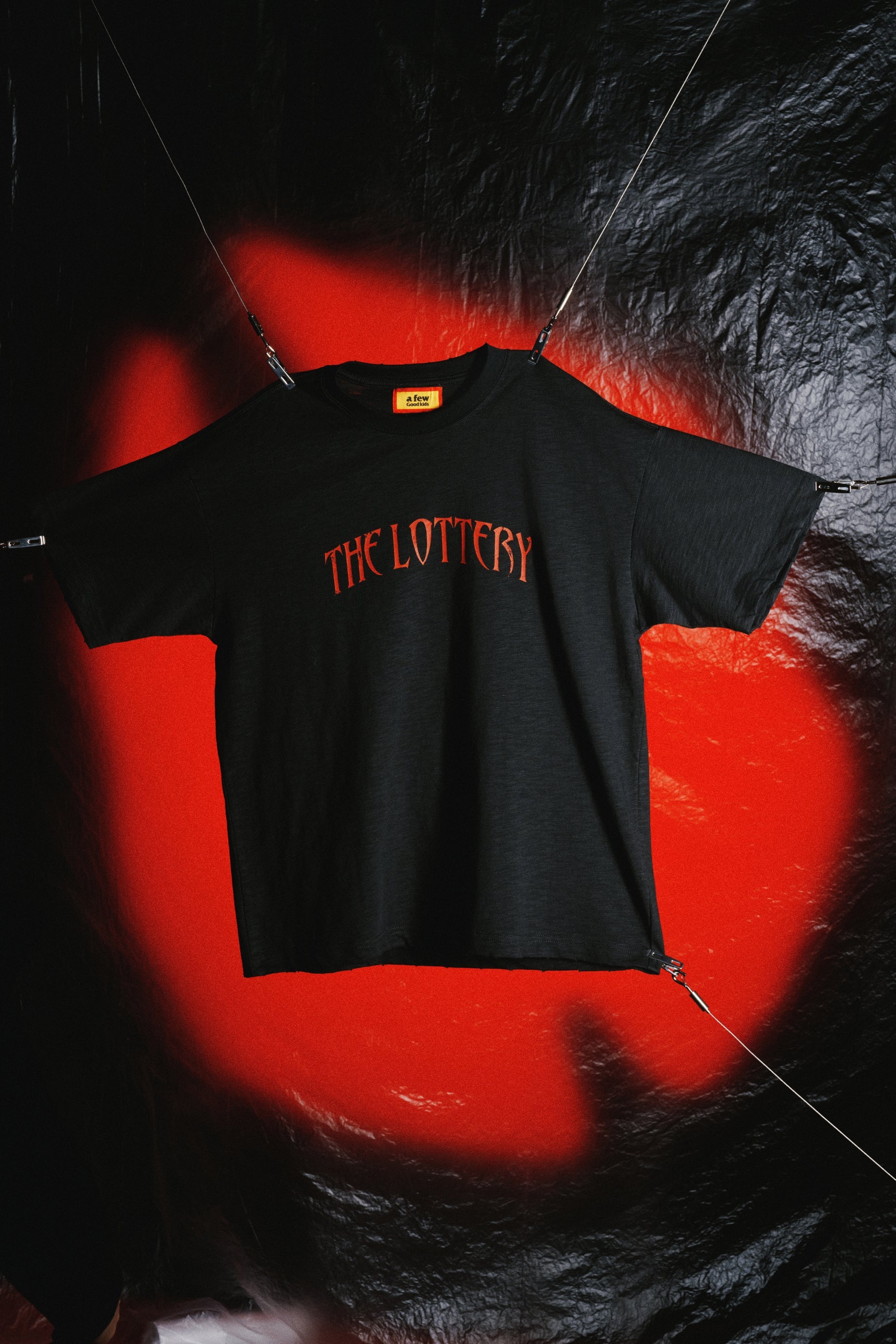 DONCARE(AFGK) "Handprint logo tee"