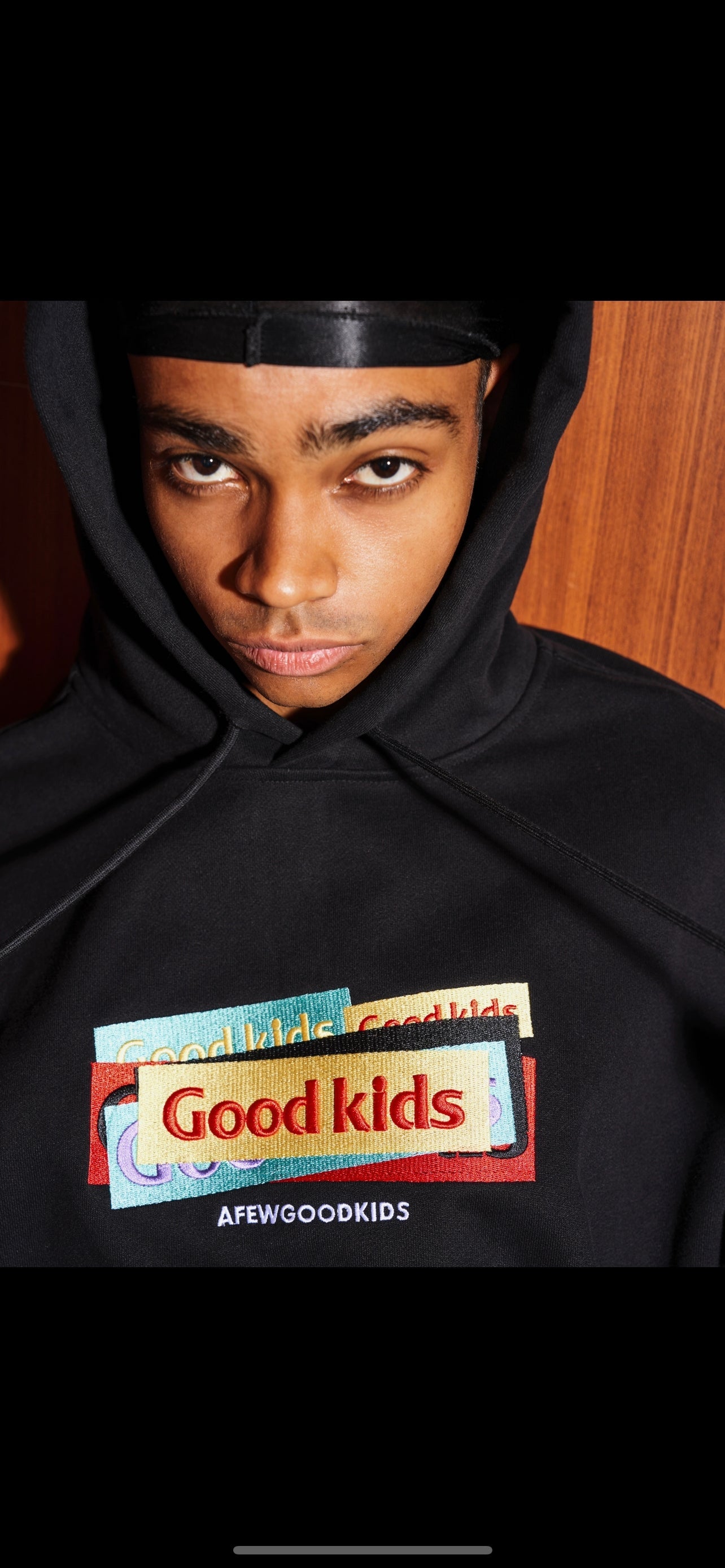 DONCARE(AFGK) "BOX LOGO HOODIE"