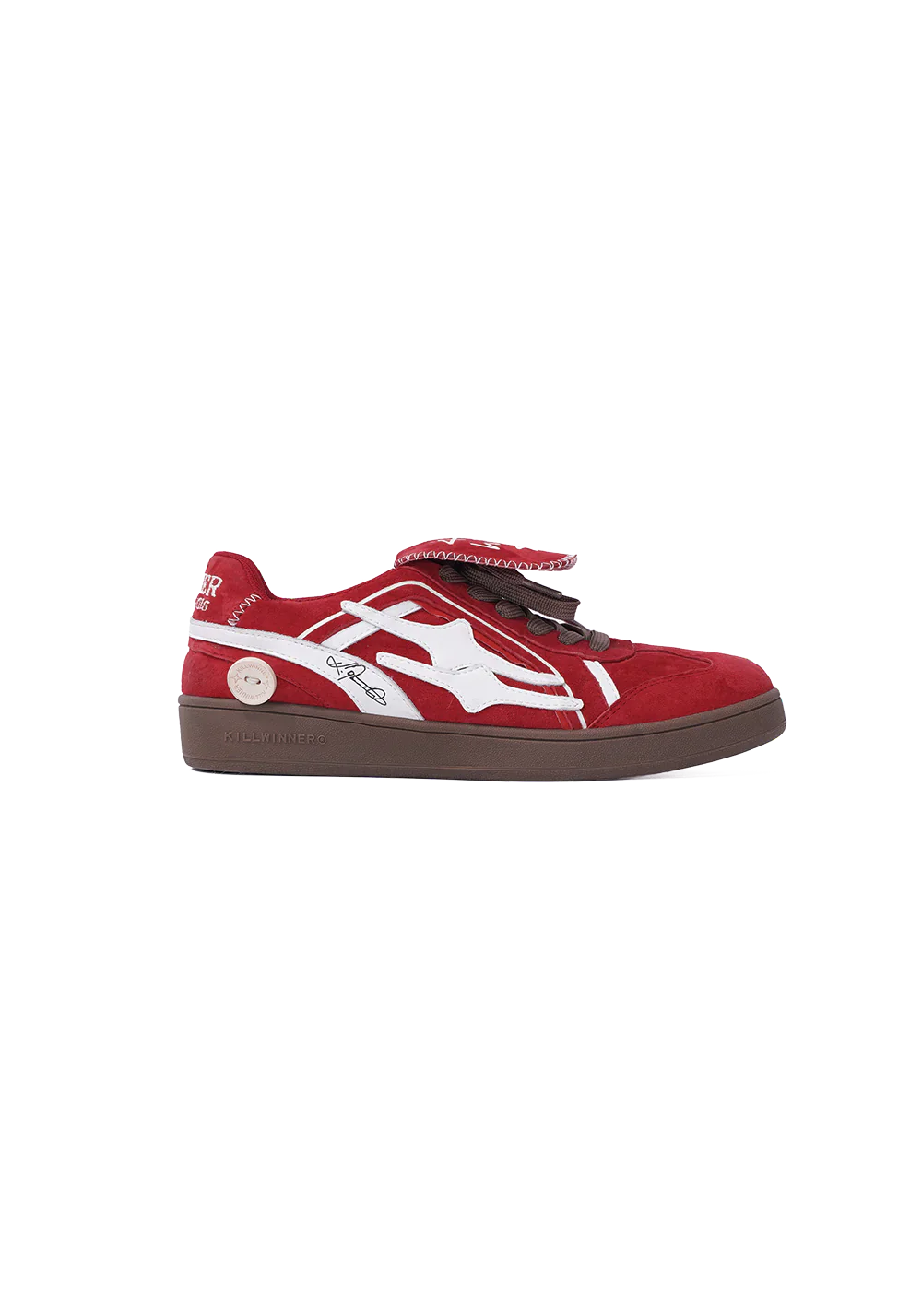 Retro Training Sneaker-Red Velvet