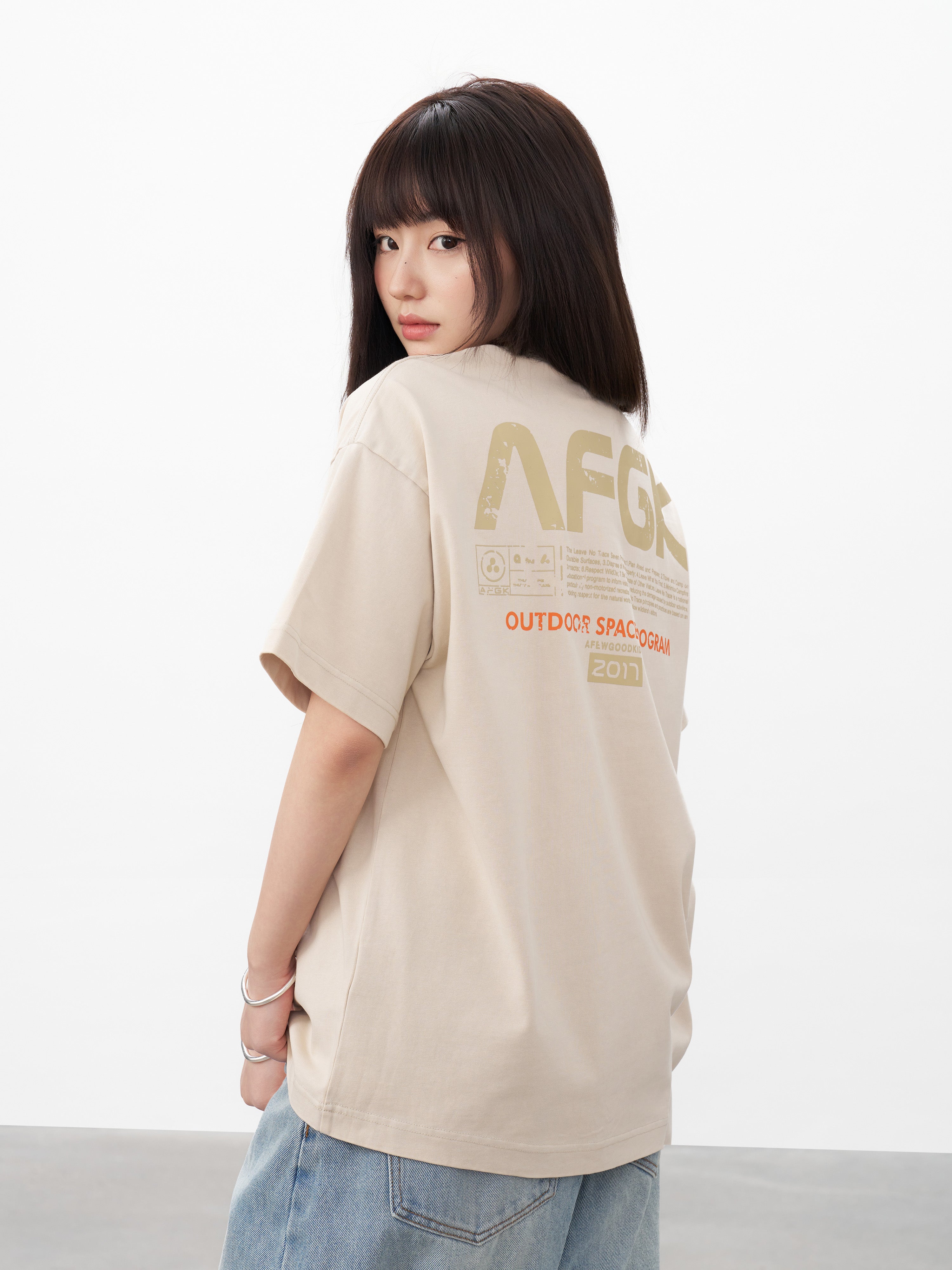 DONCARE(AFGK) "Space vintage tee"