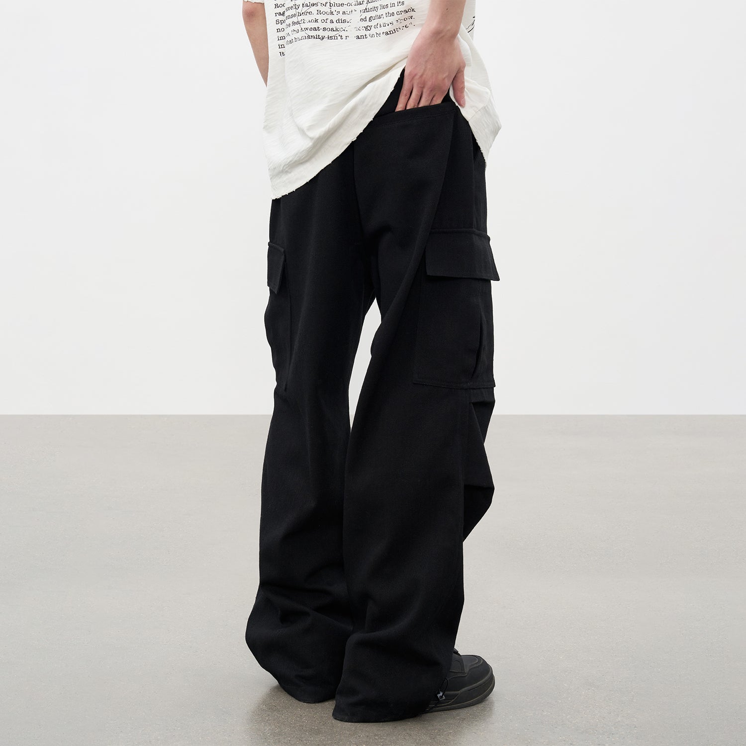 DONCARE(AFGK) "Camo cargo trousers"