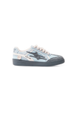 Retro Training Sneaker-Grey Blue