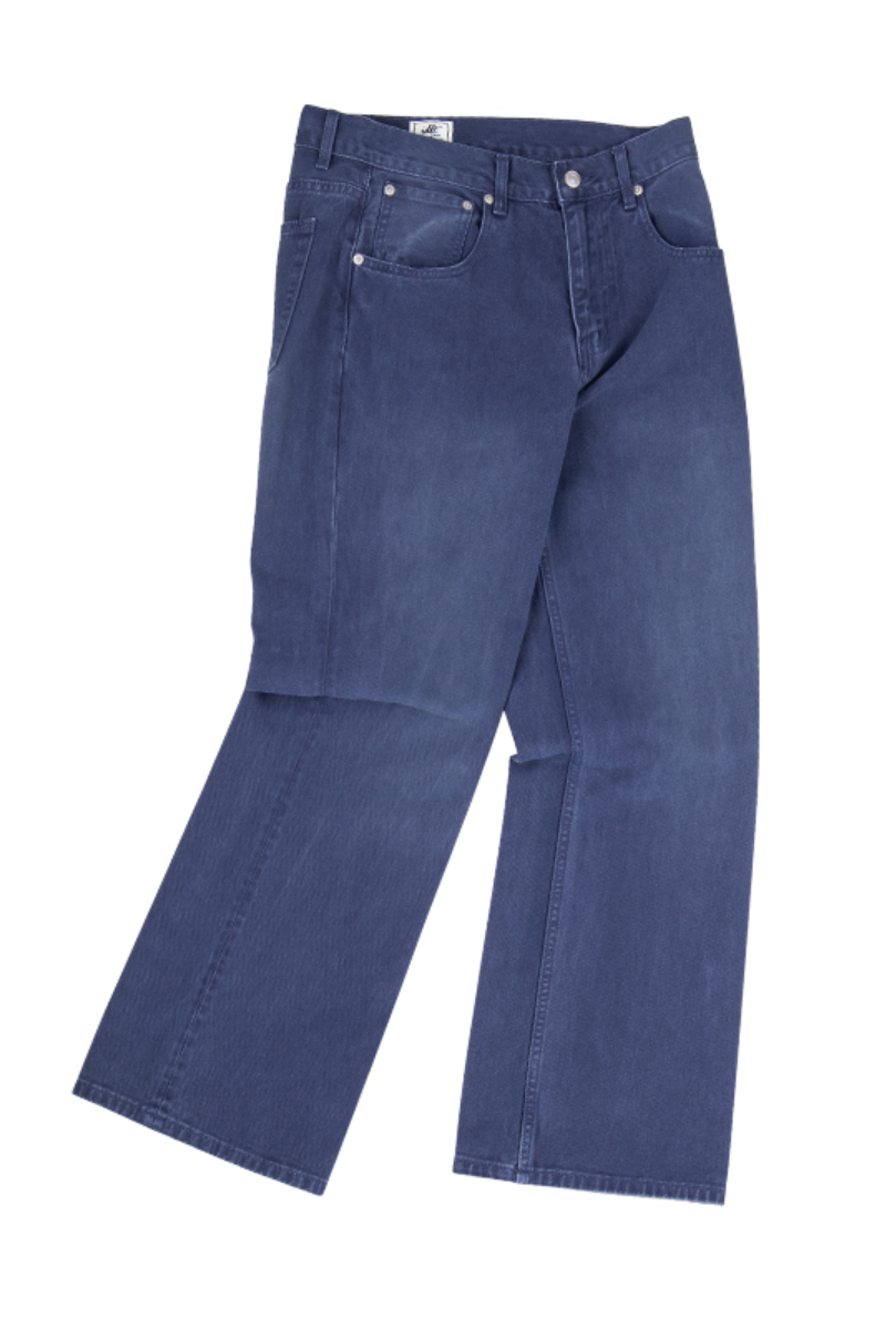 Dyed Flare Washed Jeans