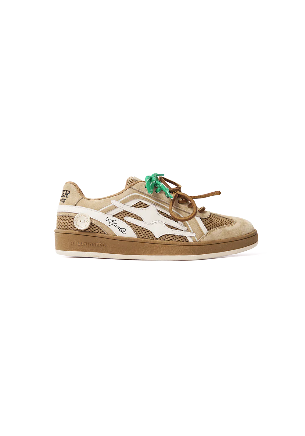 Retro Training Sneaker-Brown