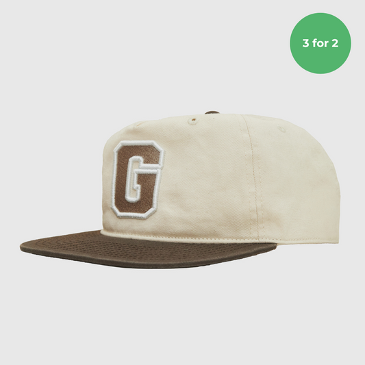 G Way Cap - Brown / Cream