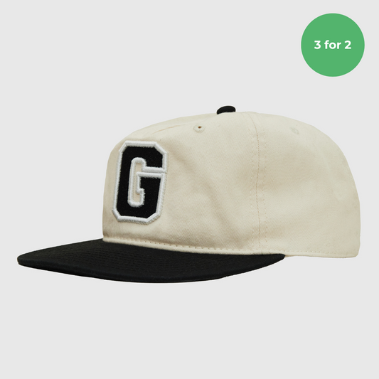 G Way Cap - Black / Cream