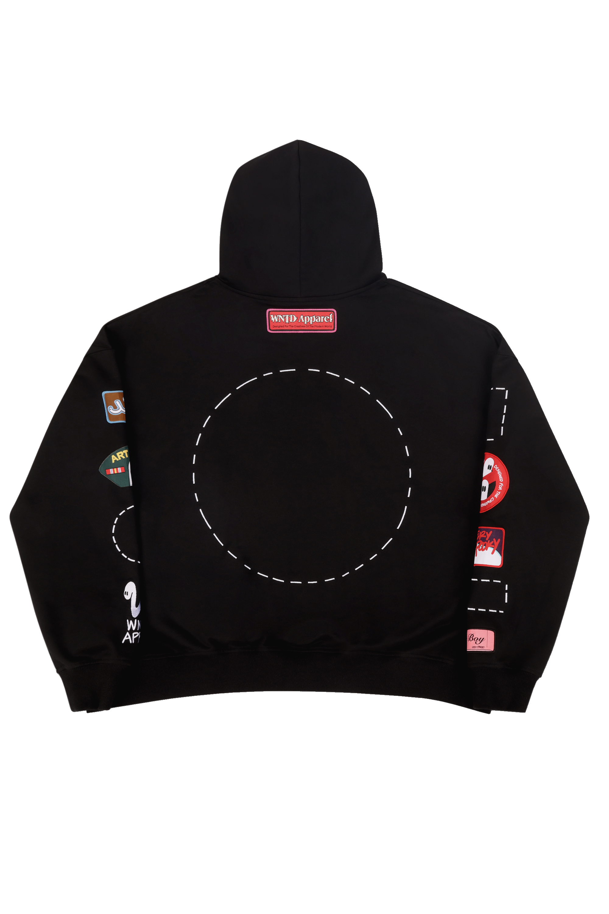 MISSING PATCHWORK HOODIE