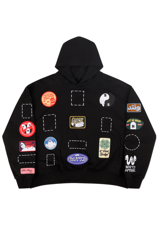 MISSING PATCHWORK HOODIE