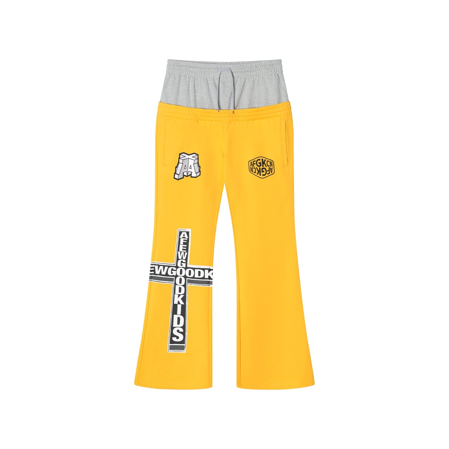 DONCARE(AFGK) "Two-piece logo trousers"