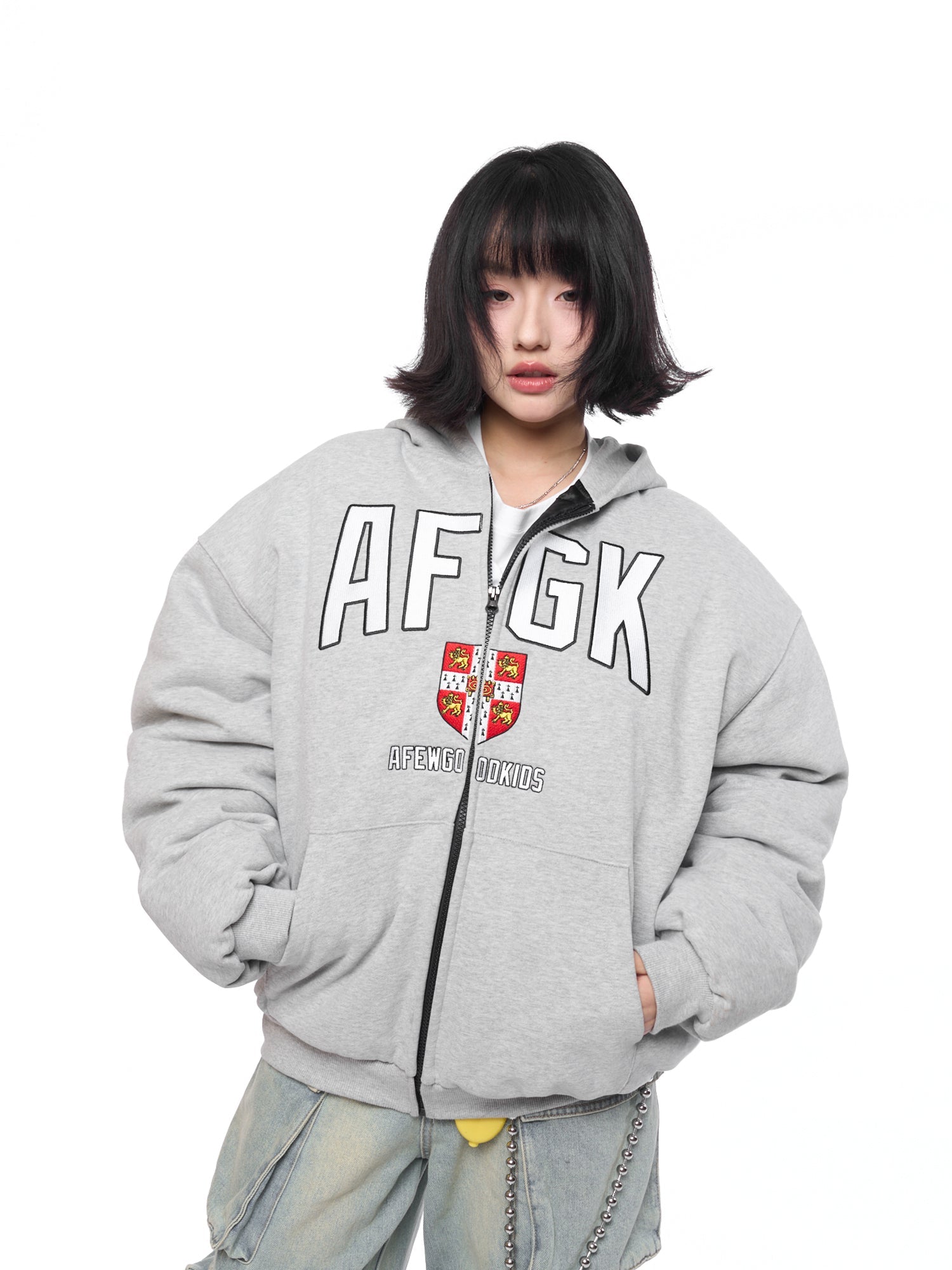 DONCARE(AFGK) "Hooded puffer down jacket"