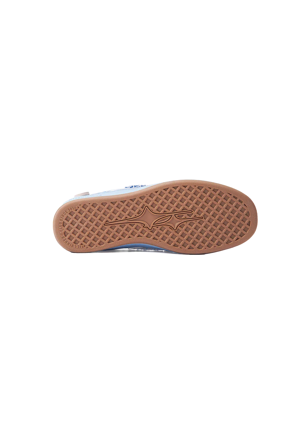 Retro Training Sneaker-Blue Grid