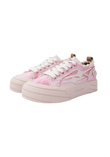 Flower Pink Canvas Shoes