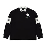 DONCARE(AFGK) "Daisy polo long sleeve shirt"