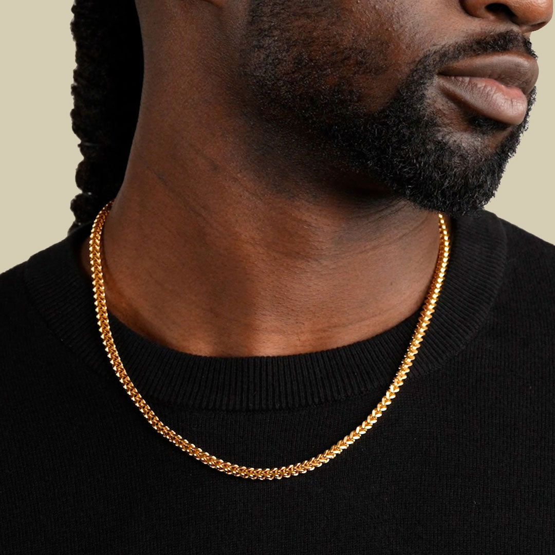 Gold Franco Chain 4mm