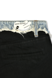 DENIM WAISTBAND TROUSERS