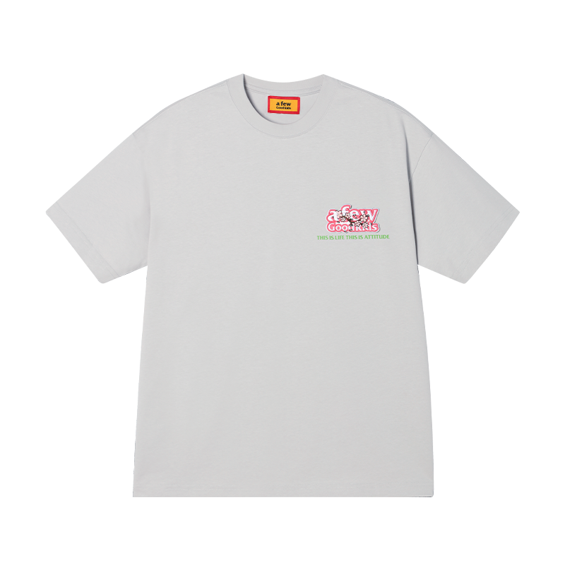 DONCARE(AFGK) “Embroidered patch logo tee”