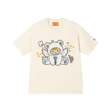 DONCARE(AFGK) "Flocked angel logo tee"