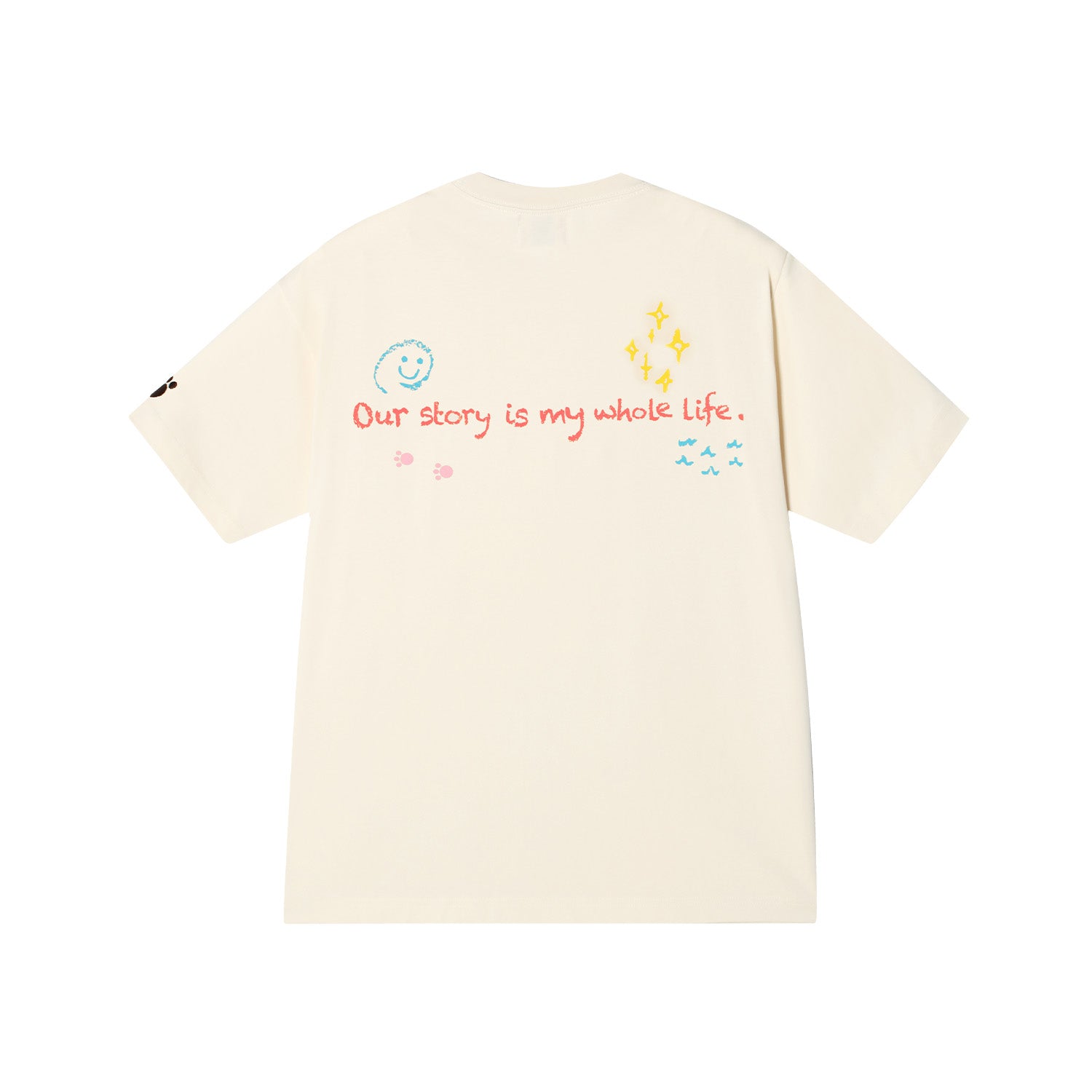 DONCARE(AFGK) "Flocked angel logo tee"