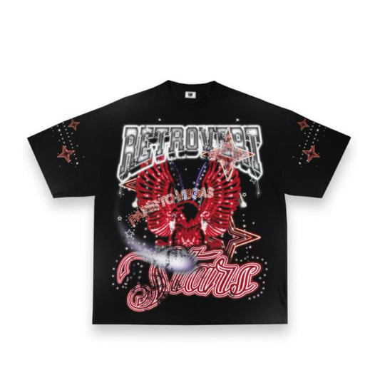 BLACK VERT CITY SHIRT