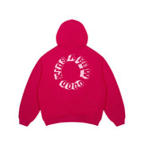 DONCARE(AFGK) "Candy logo zipped hoodie"
